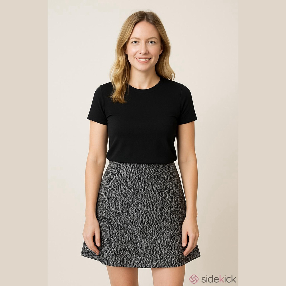 Star City Skirt Women's Gray Size 11